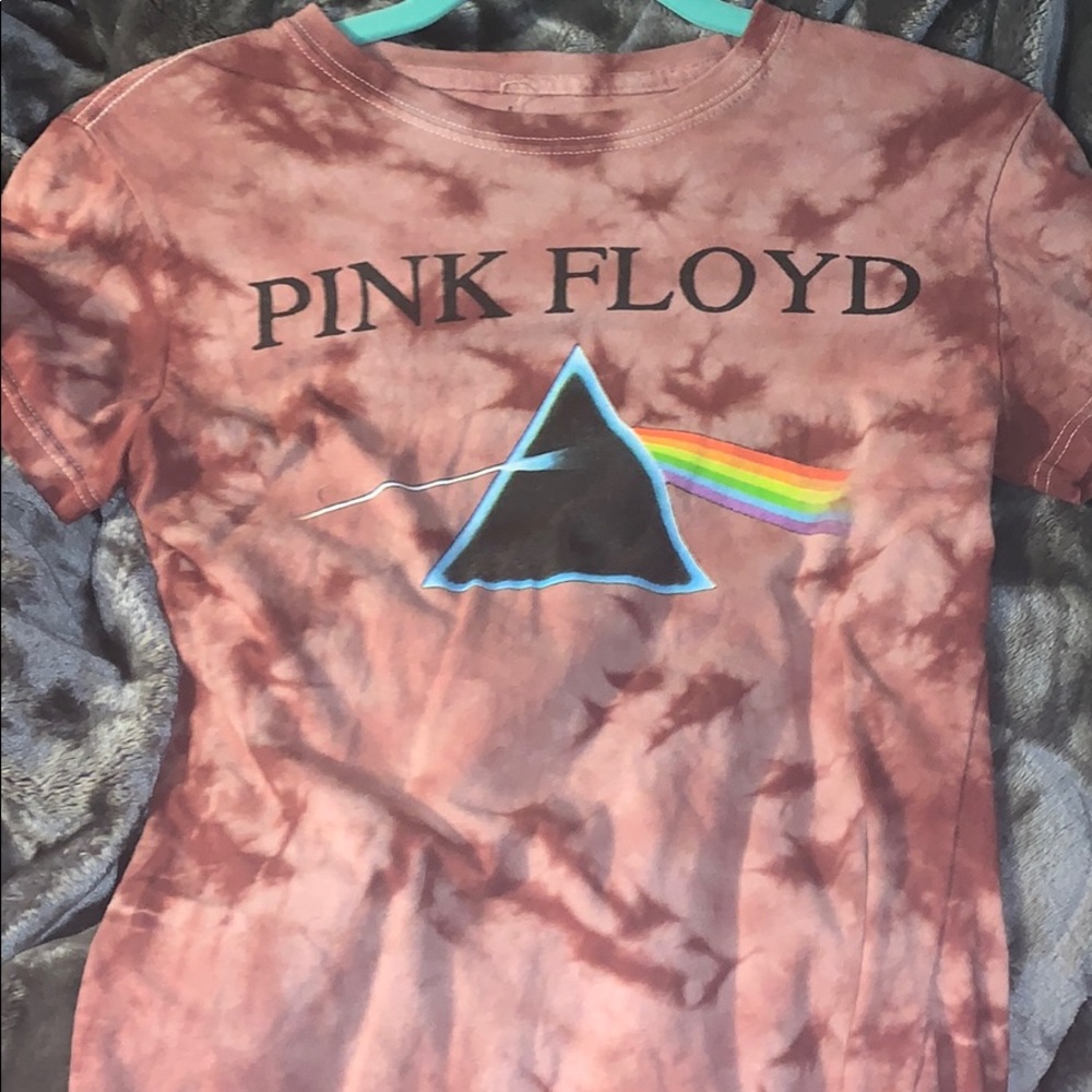 Pink Floyd tight fitting tshirt/crop top